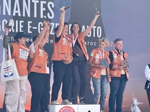 podium rallye des gazelles 2024